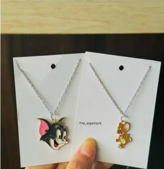 Tom & Jerry Bestie/Couple Duo Charm Set